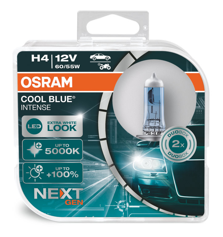 OSRAM H4 CBI 5000K +100% POJACANE